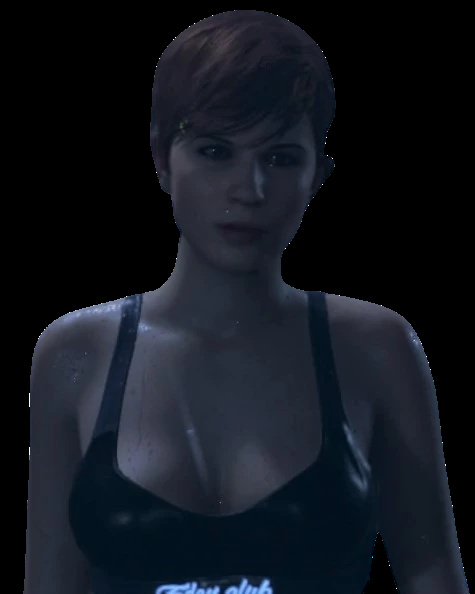 Brown-haired Traci