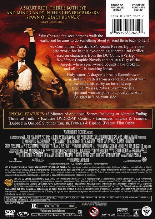 Constantine (Widescreen Edition)