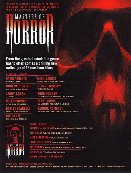 Masters of Horror    