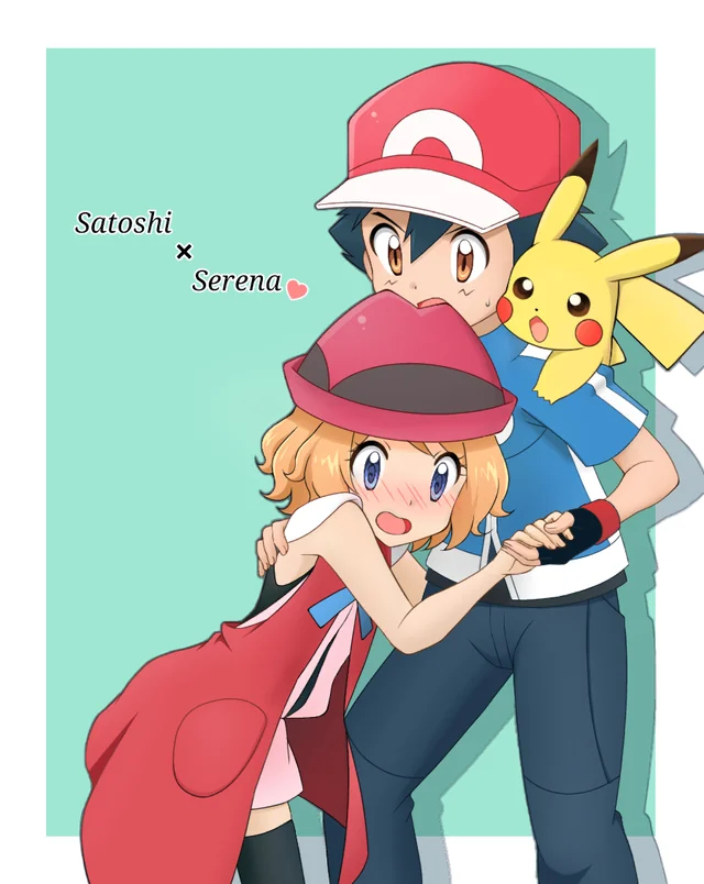 Amourshipping (Ash x Serena ship)