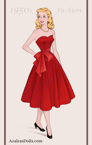 Azalea's Dress up Dolls: 1950s Fashion Azalea's Dress up Dolls: 1950s Fashion