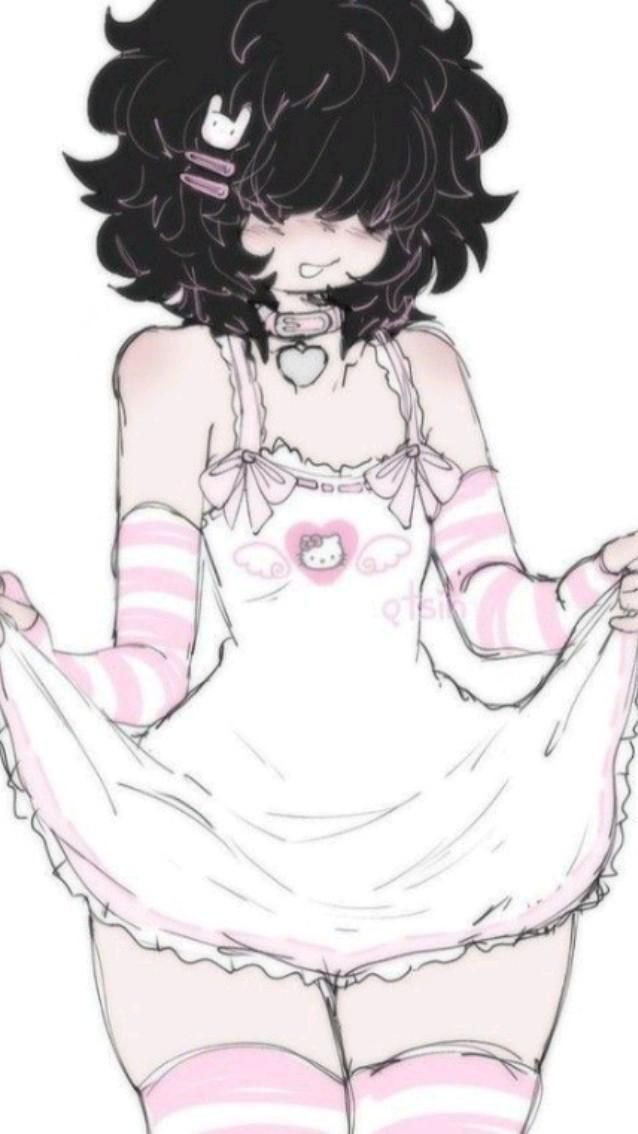 Femboy (OC) - drawing