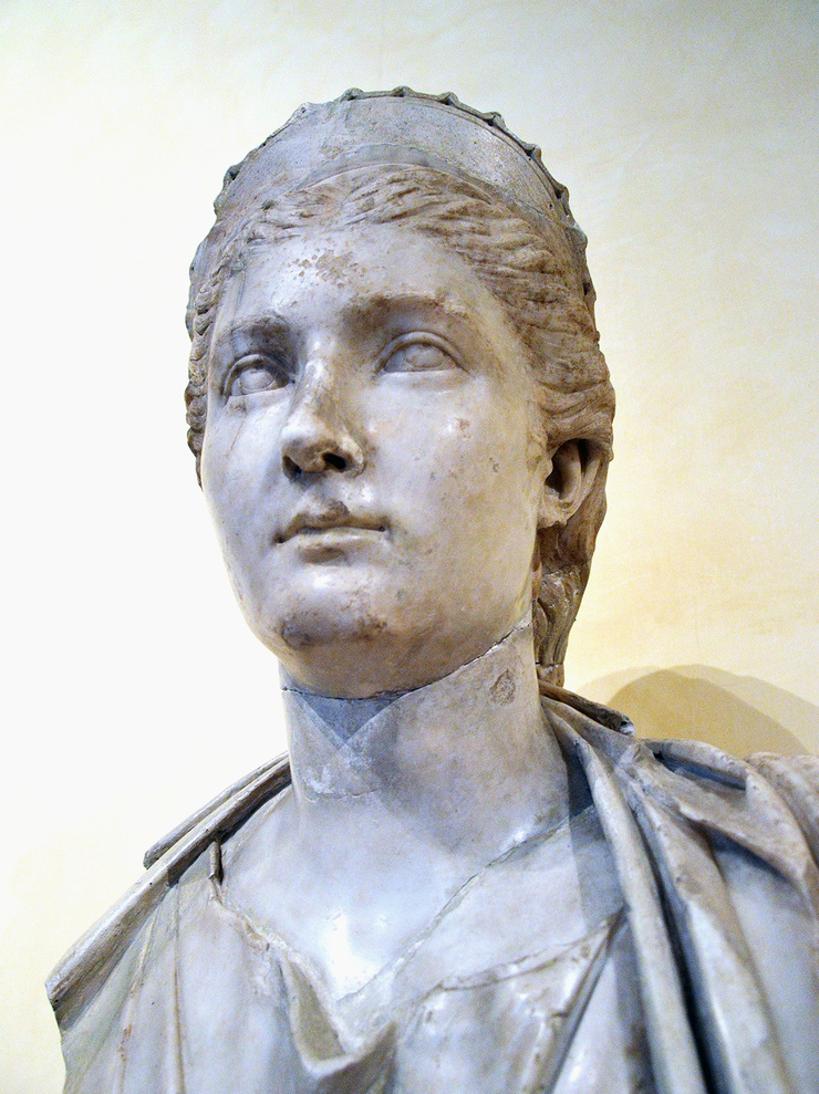 Bust of Vibia Sabina Bust of Vibia Sabina