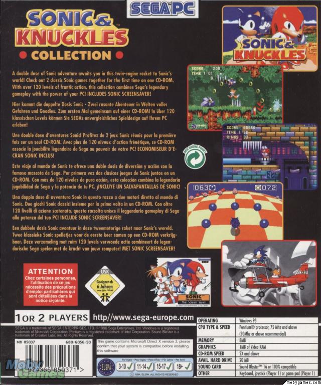 Sonic & Knuckles Collection