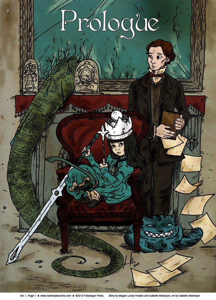 Namesake webcomic