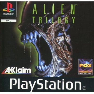 alien trilogy psx long box cover