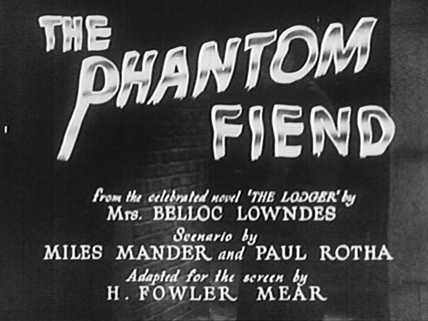 The Phantom Fiend (1932)