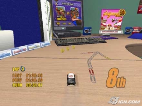 Mini Desktop Racing