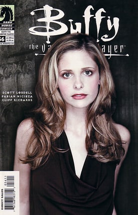 Buffy the Vampire Slayer #56 (Photo Cover) Slayer Interrupted (part 1 of 4)