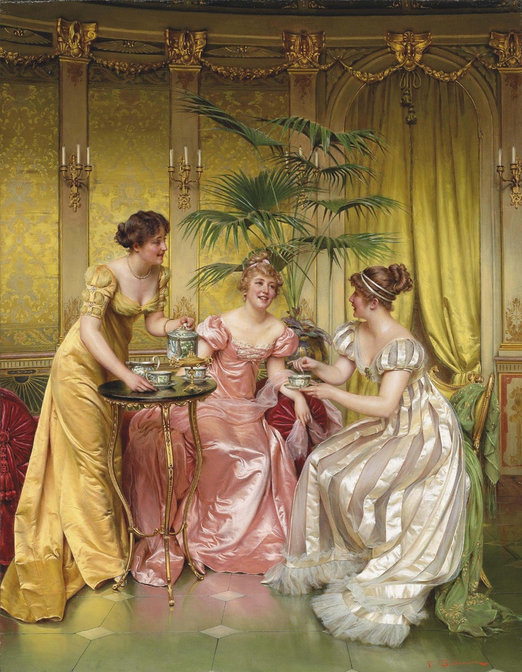 Afternoon Tea for Three by Frédéric Soulacroix Afternoon Tea for Three by Frédéric Soulacroix