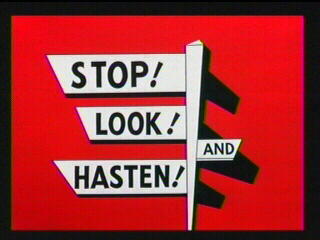 Stop! Look! And Hasten! (1954)