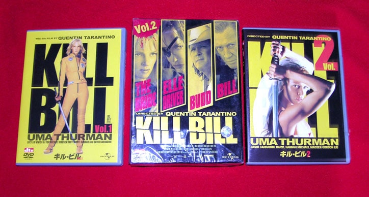 Kill Bill Vol.1 & 2 Twin Pack Limited Edition (Japan Version)