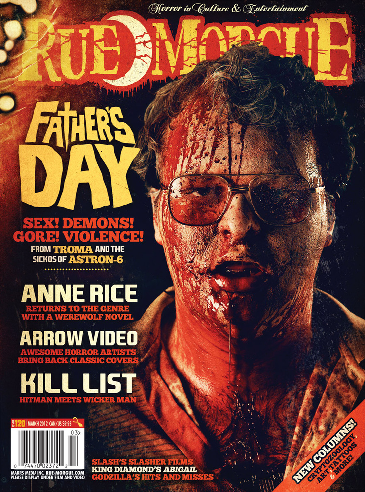 Rue Morgue Magazine Issue # 120 March 2012