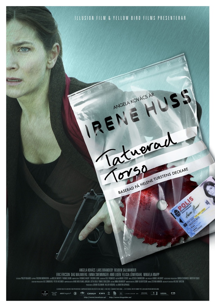 "Irene Huss" Tatuerad torso