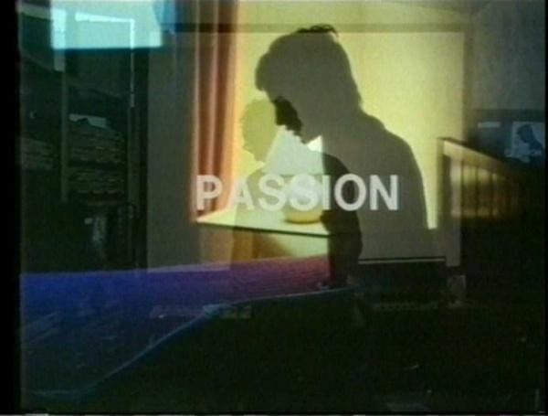 Scénario du film 'Passion'                                  (1982)