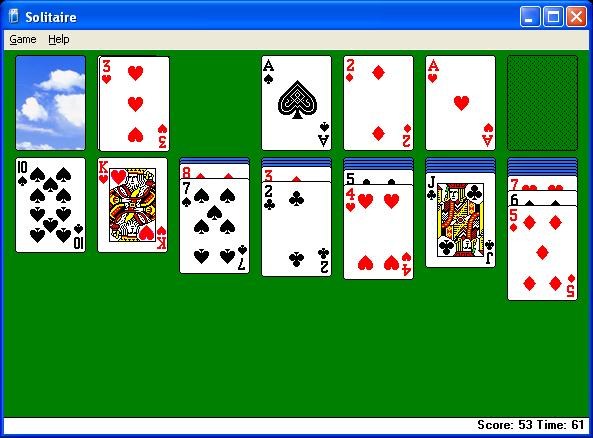 Image of Solitaire (Windows)