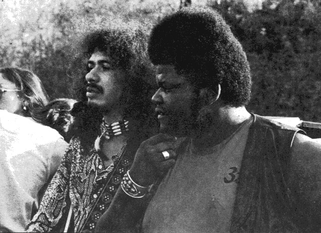 1972 Carlos Santana With Buddy Miles