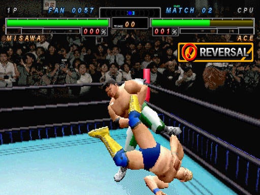 All Japan Pro Wrestling featuring Virtual Fighter