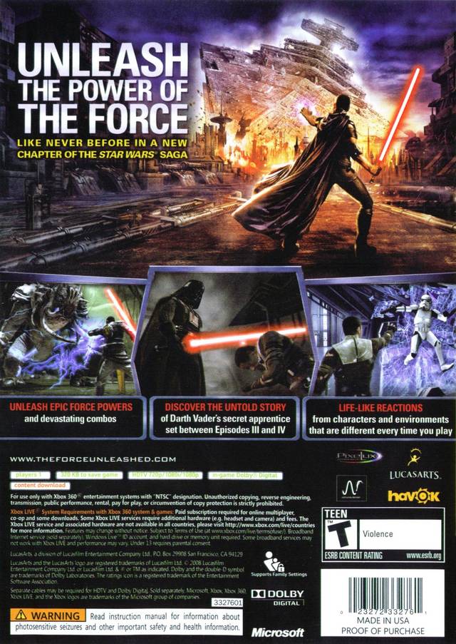 Star Wars: The Force Unleashed