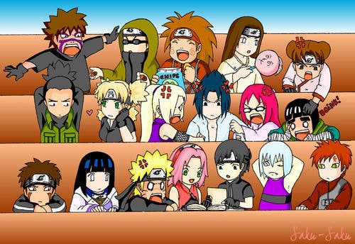 chibi naruto characters