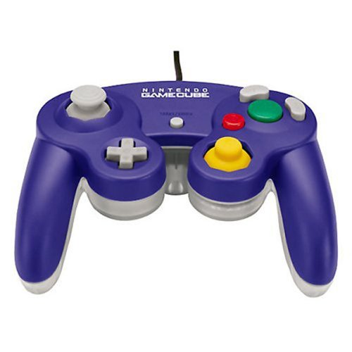 Nintendo GameCube Controller Clear & Purple