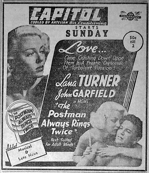 The Postman Always Rings Twice The Postman Always Rings Twice