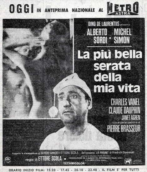 La più bella serata della mia vita