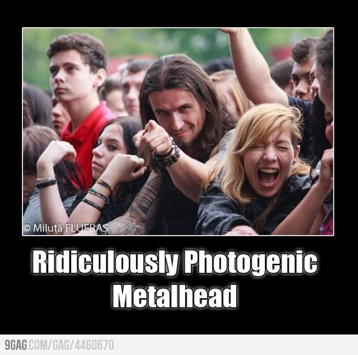 Ridiculously Photogenic Metalhead