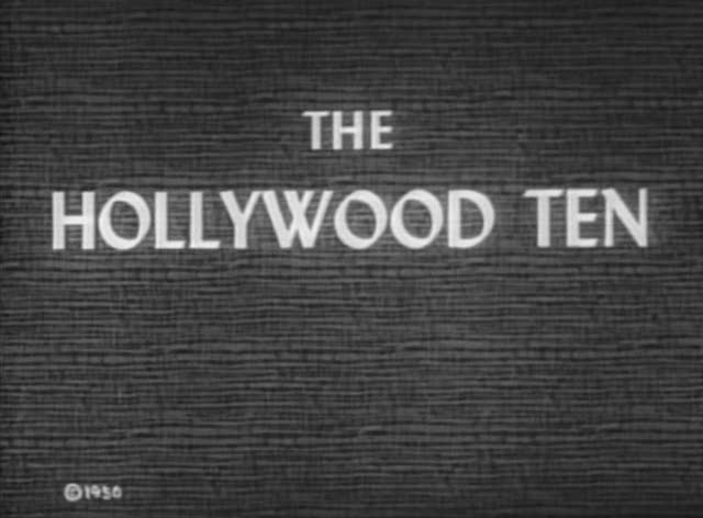 The Hollywood Ten