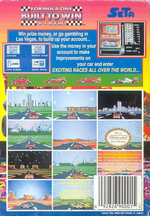 Formula One: Built To Win (F-1 B.T.W.)
