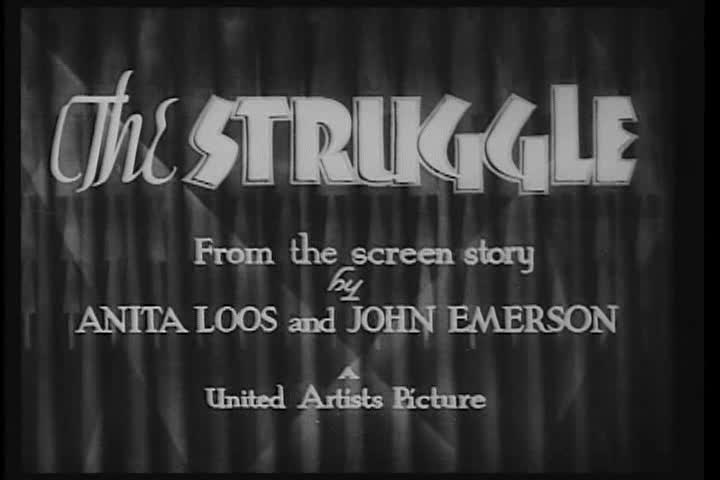 The Struggle (1931)
