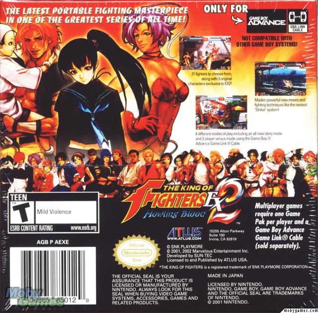 The King of Fighters EX2: Howling Blood