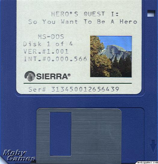 Hero's Quest: So You Want to Be a Hero [Quest for Glory I]