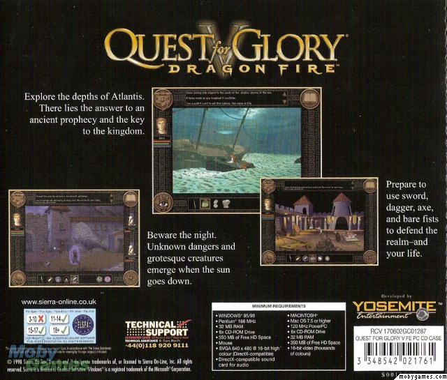 Quest for Glory V: Dragon Fire