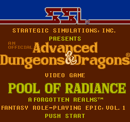 Advanced Dungeons and Dragons: Pool of Radiance