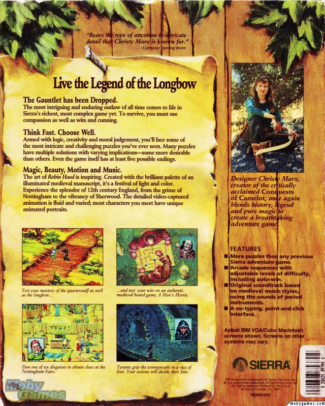 Conquests of the Longbow: The Legend of Robin Hood
