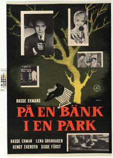 På en bänk i en park