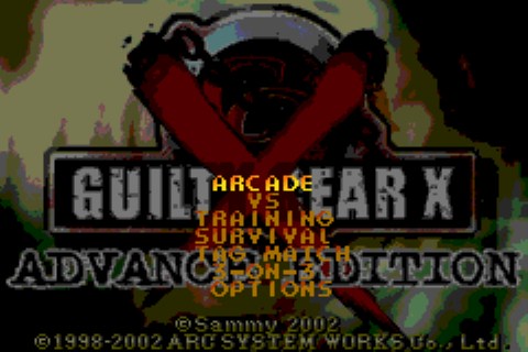 Guilty Gear X Advance Edition