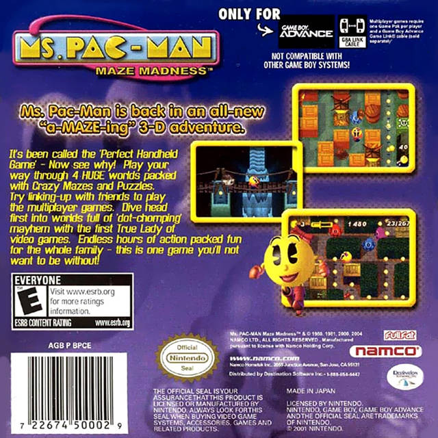 Ms. Pac-Man: Maze Madness