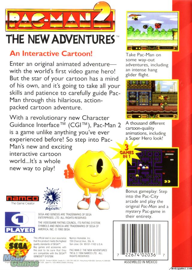 Pac-Man 2: The New Adventures