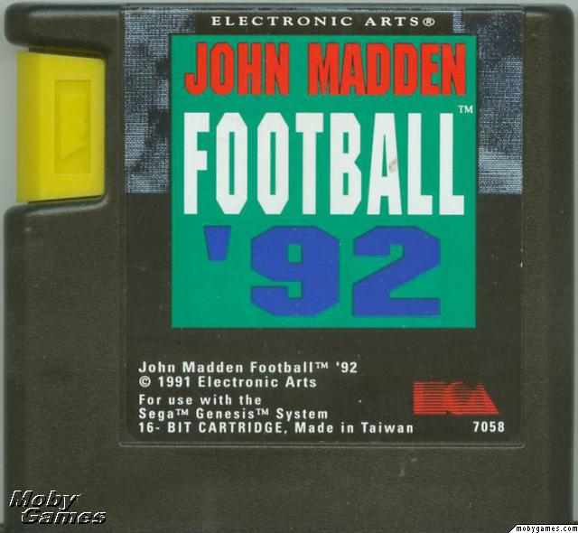 John Madden Football '92