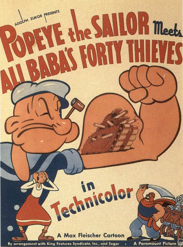 Popeye the Sailor Meets Ali Baba's Forty Thieves