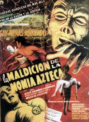 La maldición de la momia azteca