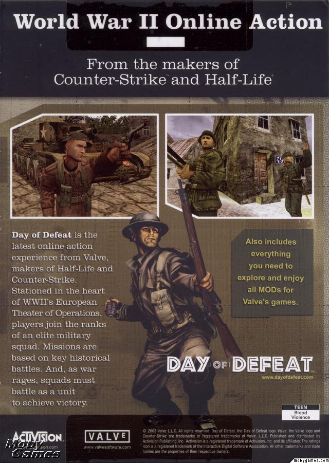 first version of day of defeat source