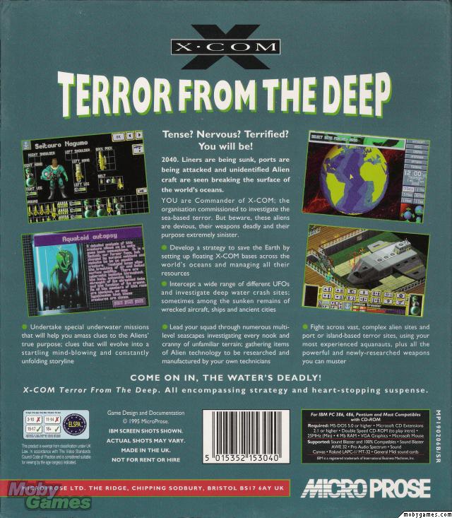 X-COM: Terror From The Deep