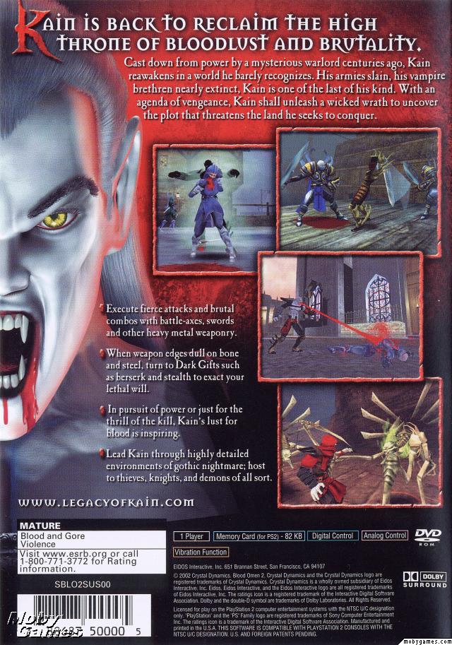 Legacy Of Kain: Blood Omen 2