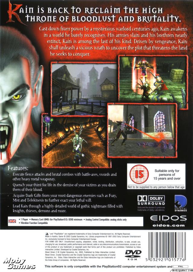 Legacy Of Kain: Blood Omen 2