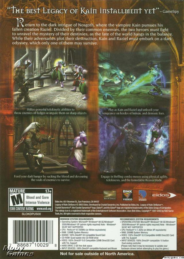 Legacy of Kain: Defiance