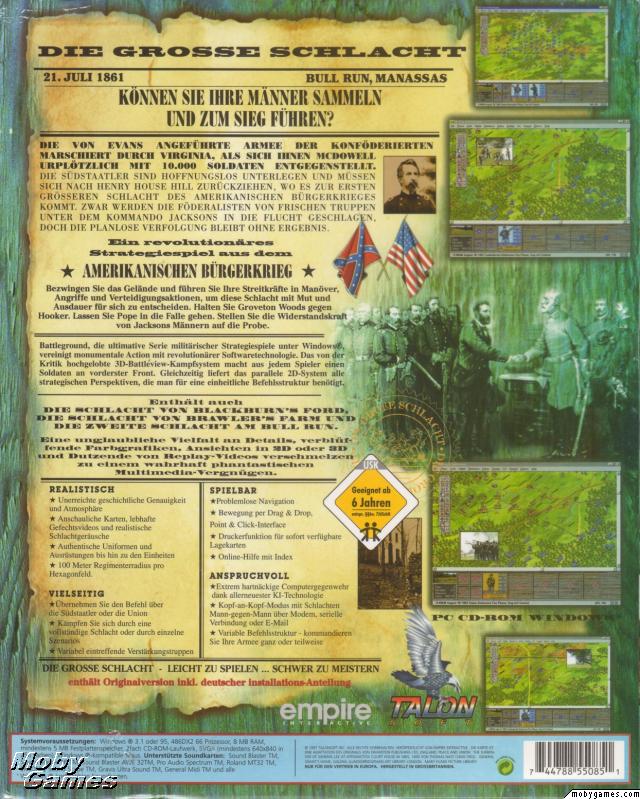 Battleground: Bull Run 1861