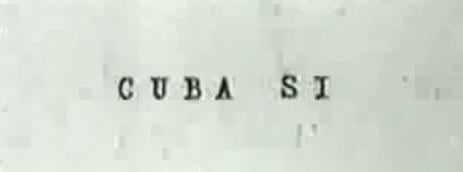 ¡Cuba Sí!